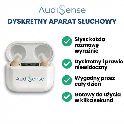 AudiSense™ Appareil auditif confortable
